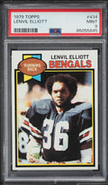 1979 Topps FB Card #434 Lenvil Elliott Cincinnati Bengals PSA 9 MINT (MGD2)