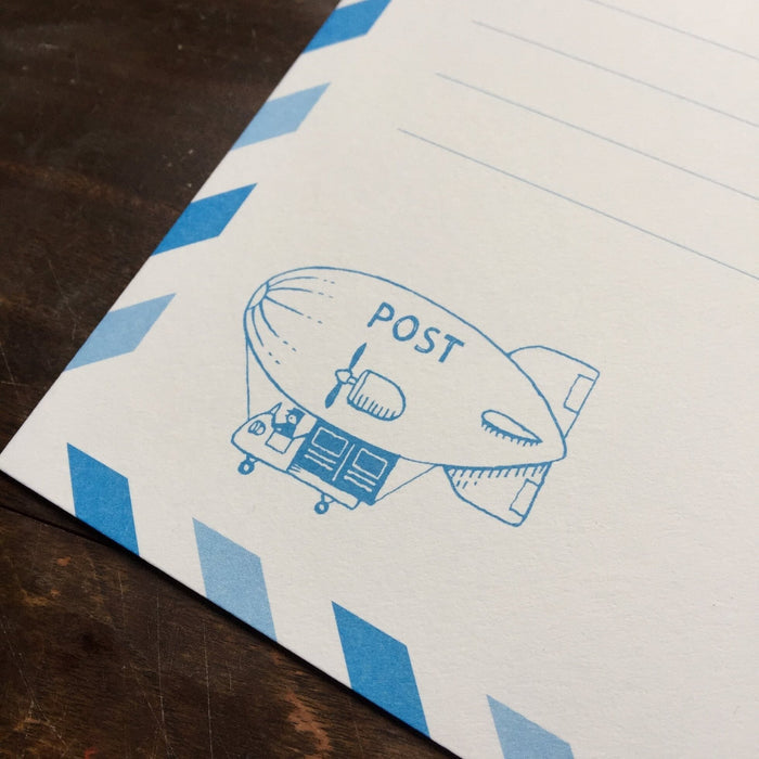 Airship Post Office Envelopes | Kyupodo