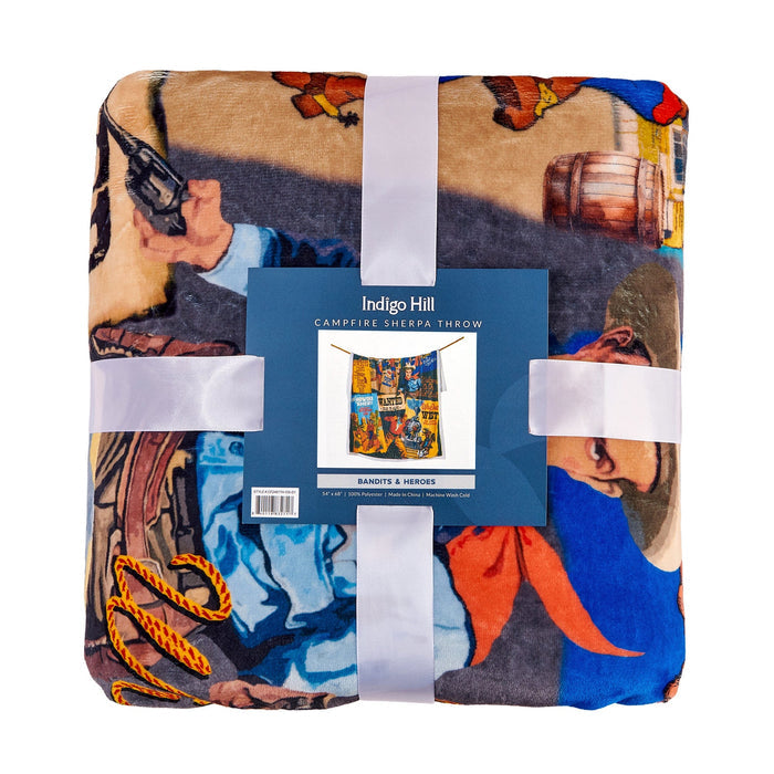 Bandits & Heroes Campfire Sherpa Throw Throw