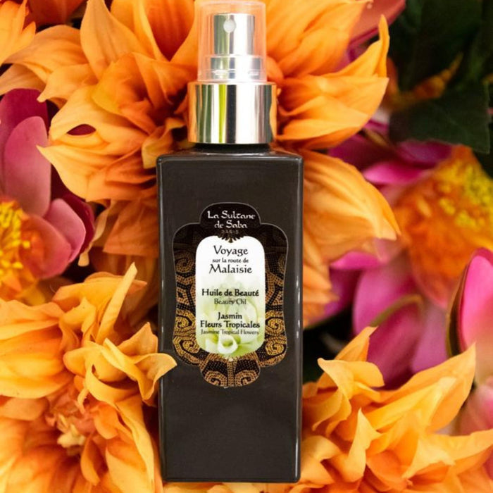 Beauty Oil Jasmine Tropical Flowers La Sultane De Saba