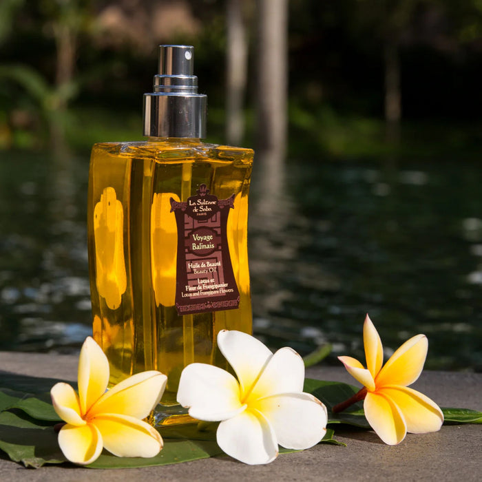 Beauty Oil Lotus Frangipani Flower La Sultane De Saba