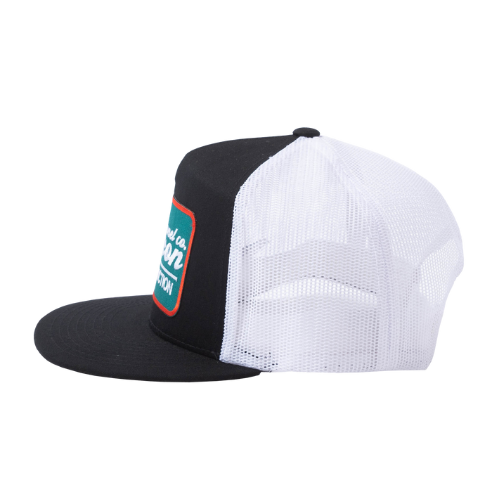 Blue Roadside Trucker - Black & White | Dixxon Flannel Co.