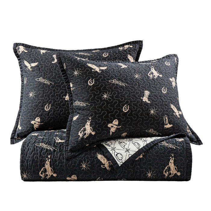 Conversation Reversible Quilt Set
