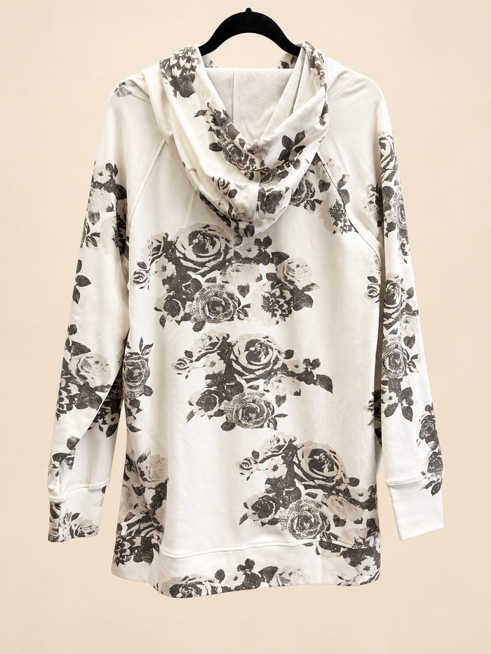 Cream Rosie Posie Hoodie - Ampersand Avenue