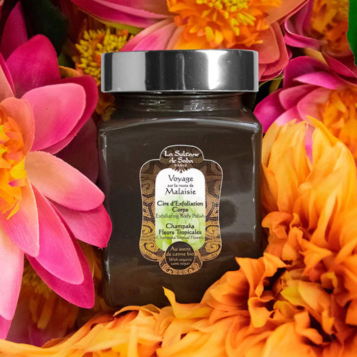 Exfoliating Wax Jasmine Tropical Flowers La Sultane De Saba