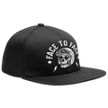 FACE TO FACE - "Biker Skull" (Black) (Snapback Cap)