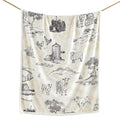 Farm Life Campfire Sherpa Throw Brown / Throw
