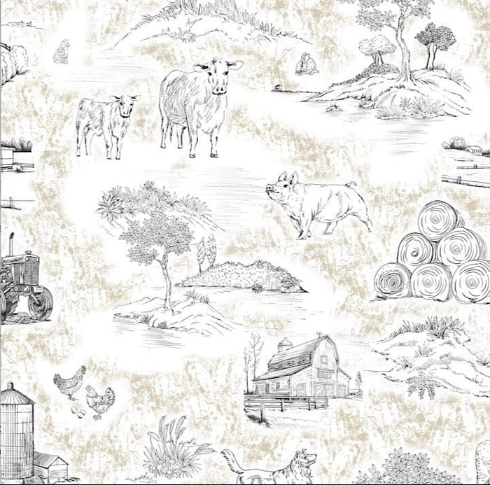 Farm Life Campfire Sherpa Throw