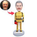 Firefigthers Custom Fireman Figure Bobbleheads