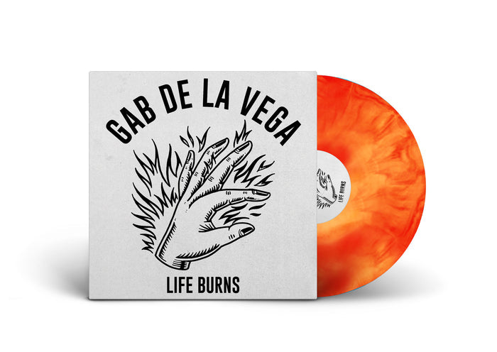 GAB DE LA VEGA - "Life Burns" (SBAM) (LP/CD)