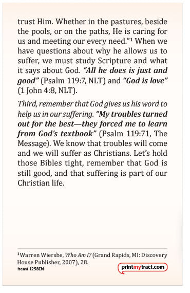 Getting Through Suffering