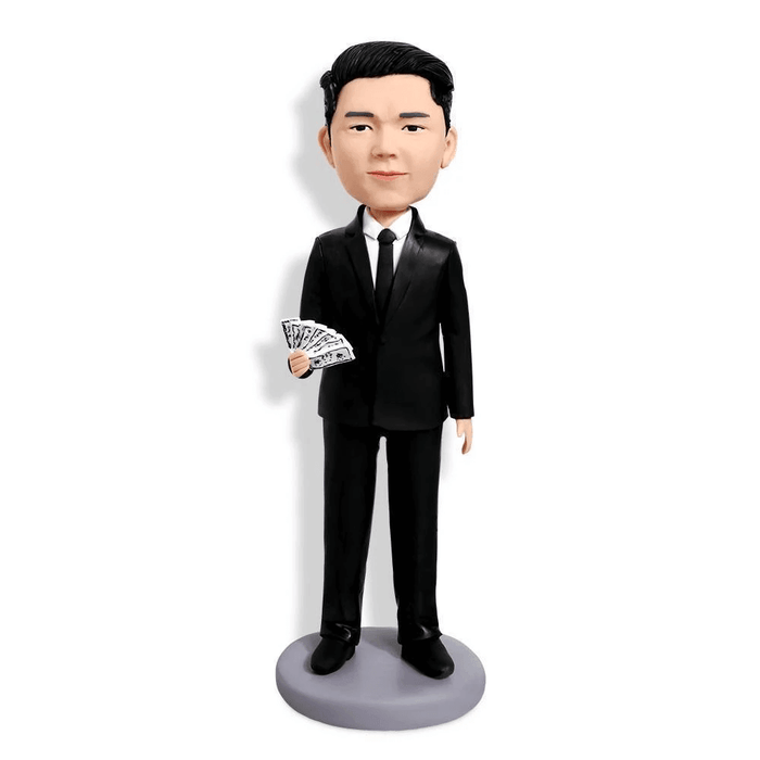 God of Fortune Office Man Custom Figure Bobblehead - Figure Bobblehead
