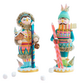 Here We Come A Waffling Nutcracker Ornaments - Becket Hitch