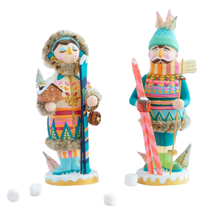 Here We Come A Waffling Nutcracker Ornaments - Becket Hitch
