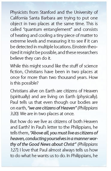 How To Live As A Citizen Of Heaven While On Earth
