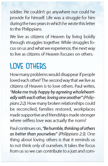 How To Live As A Citizen Of Heaven While On Earth