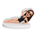 Humorous Bikini Half LyingLying Custom Figure Bobblehead - Figure Bobblehead
