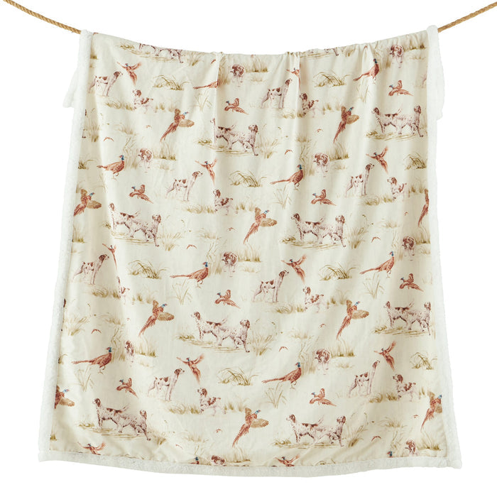 Hunt Life Campfire Sherpa Throw Throw