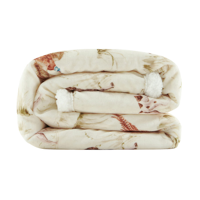 Hunt Life Campfire Sherpa Throw