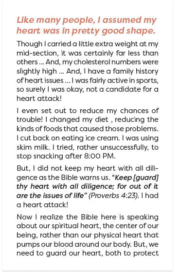 Keep Your Heart With All Diligence