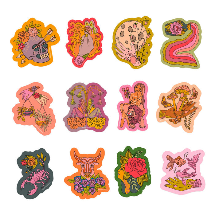 Mysterious Little Scorpio - Sticker
