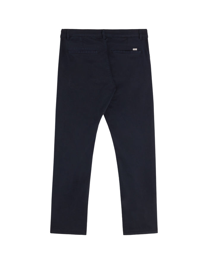 pantalon chino indigo25 PULLIN en coton