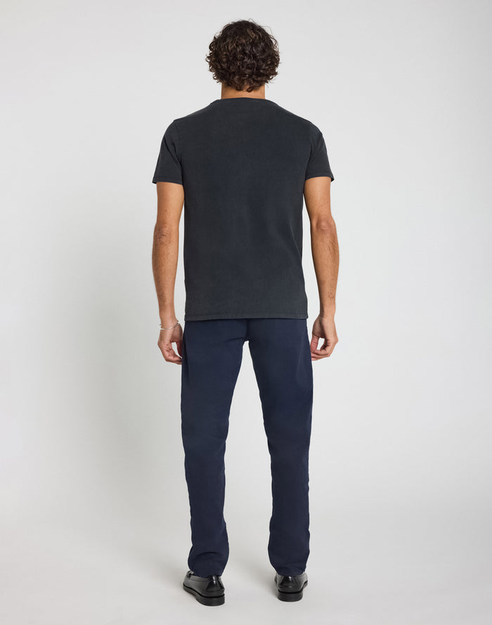 pantalon chino indigo25 PULLIN en coton