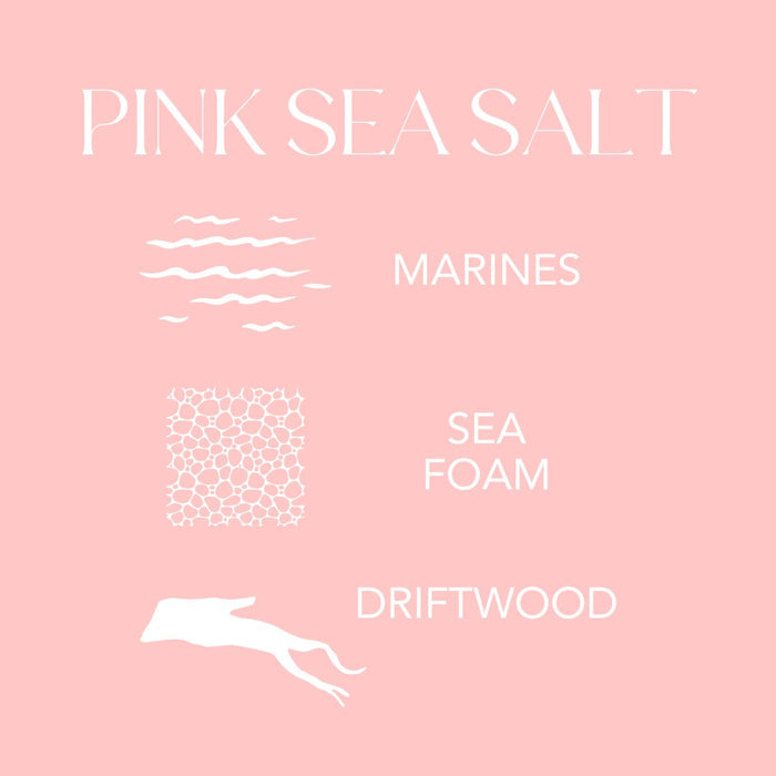 Pink Sea Salt Infographic
