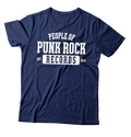 POPR Records - "College Logo" (Navy) (T-Shirt)