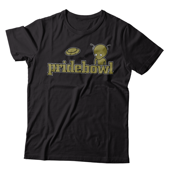 PRIDEBOWL - "Alien" (Black) (T-Shirt)