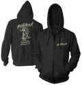 PRIDEBOWL - "Drippings" (Black) (Zip Hoodie)
