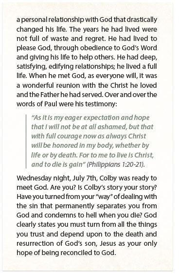 Ready? Colby's Story