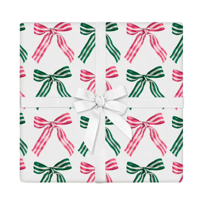 Ribbon Candy Bows Gift Wrap - Becket Hitch