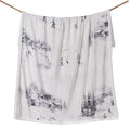 Ski Toile Campfire Sherpa Throw, 6 MOQ Throw