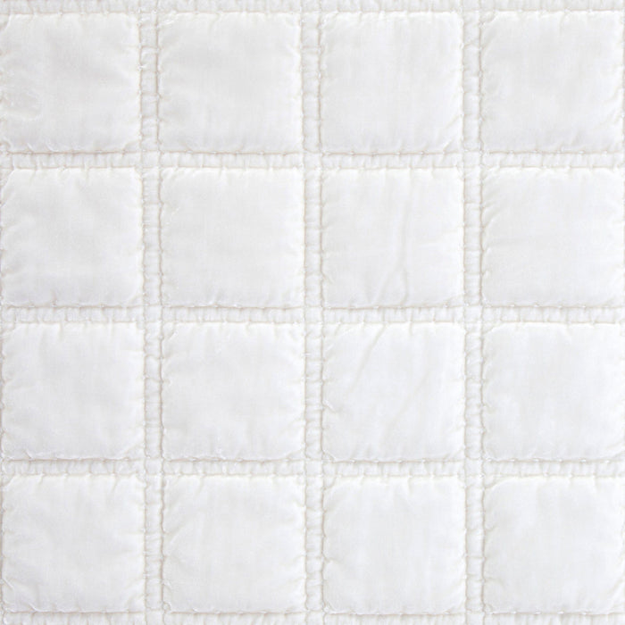 Stella Faux Silk Velvet Double Box Stitch Throw Throw