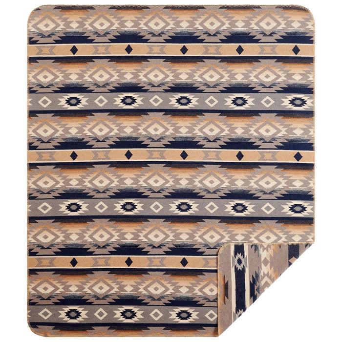 Taos Wool Blend Blanket Set