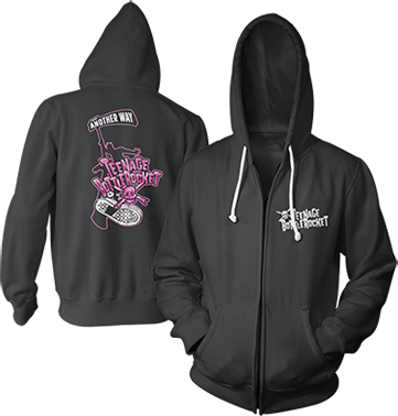 TEENAGE BOTTLEROCKET - "Another Way" (Black) (Zip Hoodie)