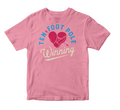 TEN FOOT POLE - "Winning Heart" (Light Pink) (Youth T-Shirt)