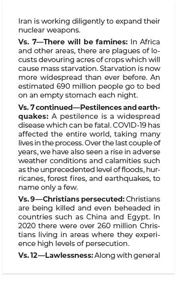 The End Times (KJV)
