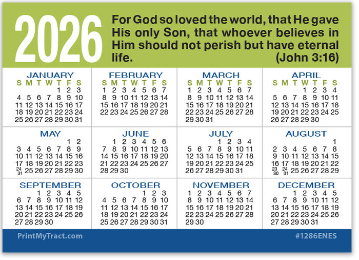 Wages of Sin Calendar Card