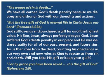 Wages of Sin Calendar Card