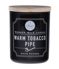 Warm Tobacco Pipe | Wooden Wick Candle - Mini