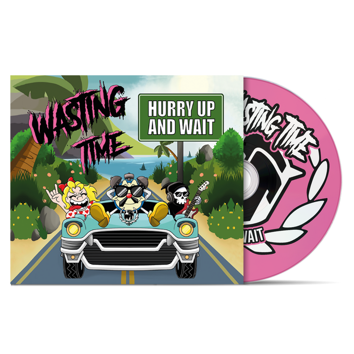 WASTING TIME - "Hurry Up And Wait" (CD)