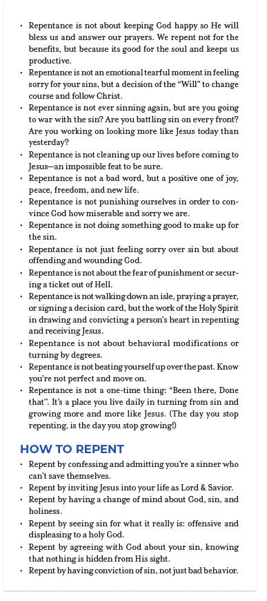 What Is Repentance?