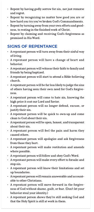 What Is Repentance?
